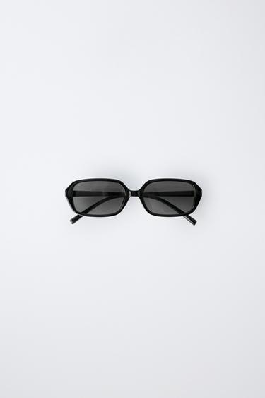 RECTANGULAR RESIN SUNGLASSES - Black by Zara