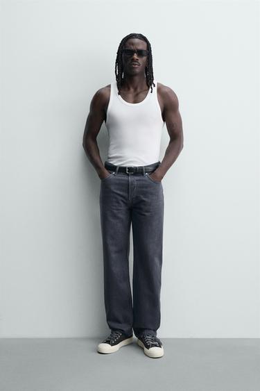 JEAN COUPE DROITE - Indigo de Zara - Image 0