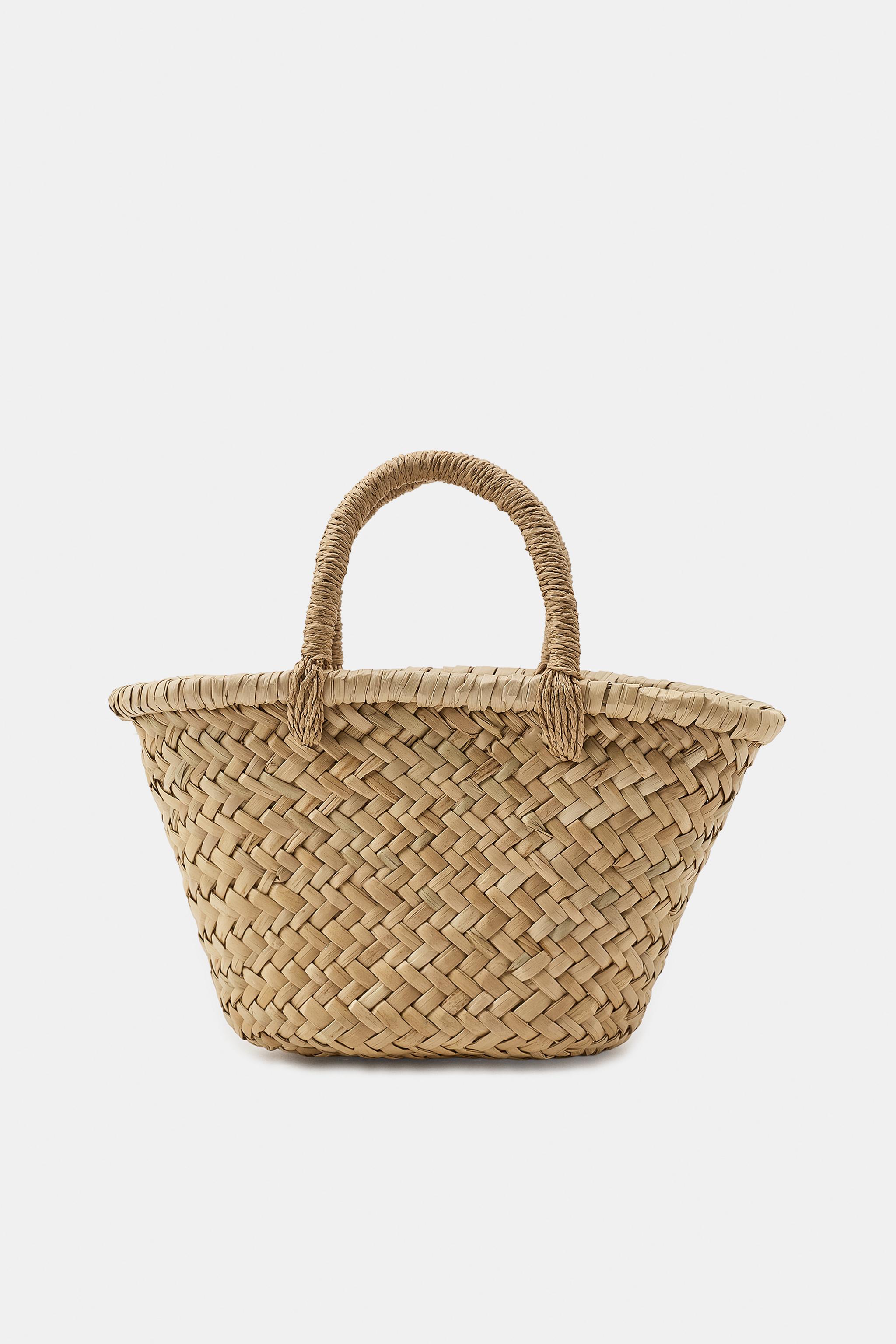 MINI BASKET BAG — Light beige (alternate view)