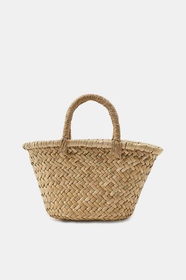 MINI BASKET BAG - Light beige by Zara