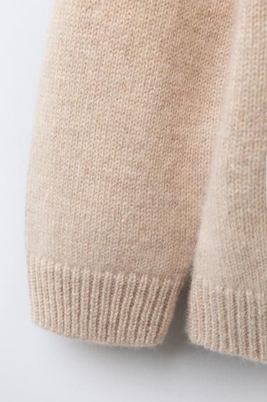 100% CASHMERE JUMPER BENSIMON ® X ZARA - Ecru by Zara - Image 3