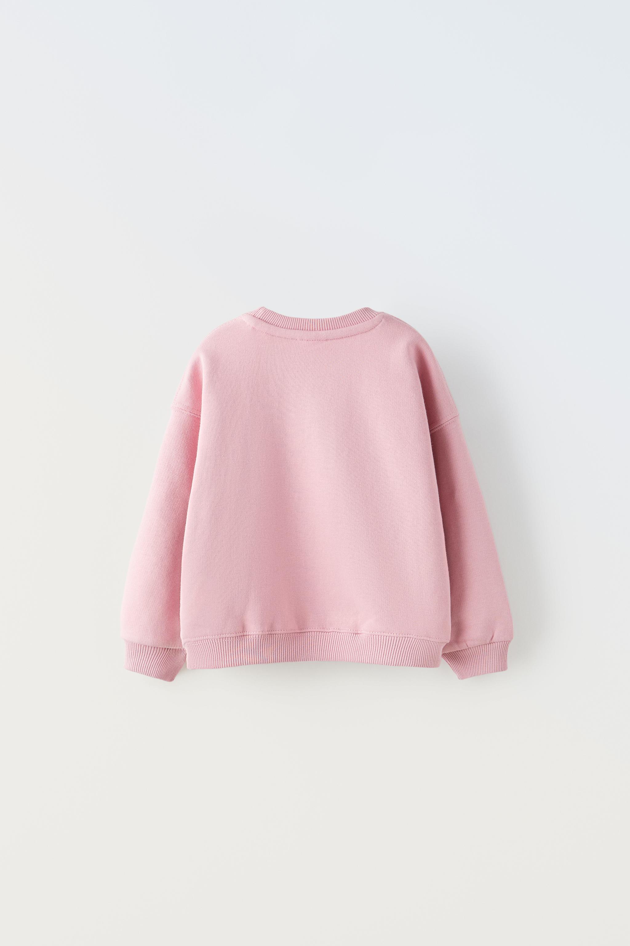 SWEATSHIRT WITH RAISED PRINT