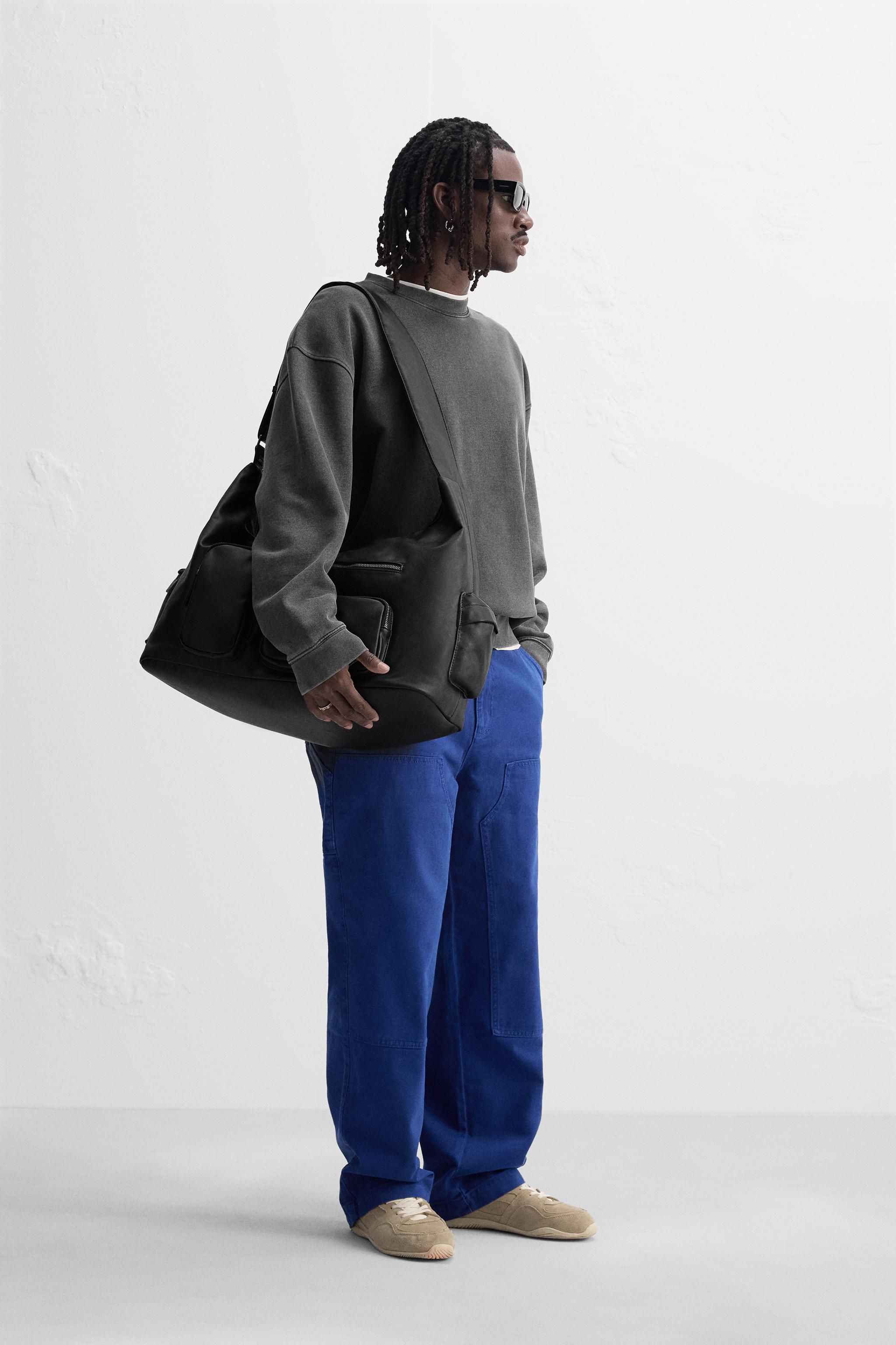 MULTI-POCKET SHOULDER BAG - Black | ZARA South Africa