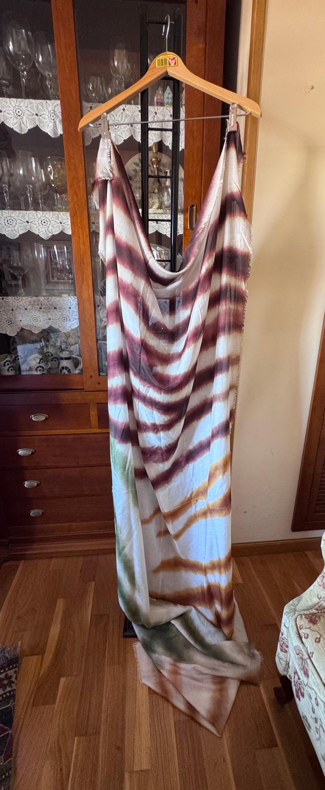 TIE-DYE PRINT SCARF - Image 7
