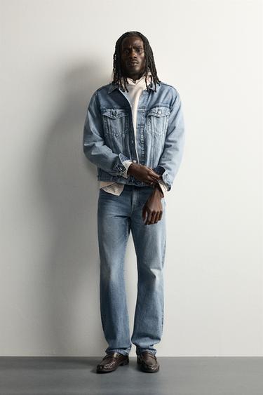 TANAKA NY TYO LTD.© 2026 TRUCKER DENIM JACKET - Light blue by Zara - Image 0