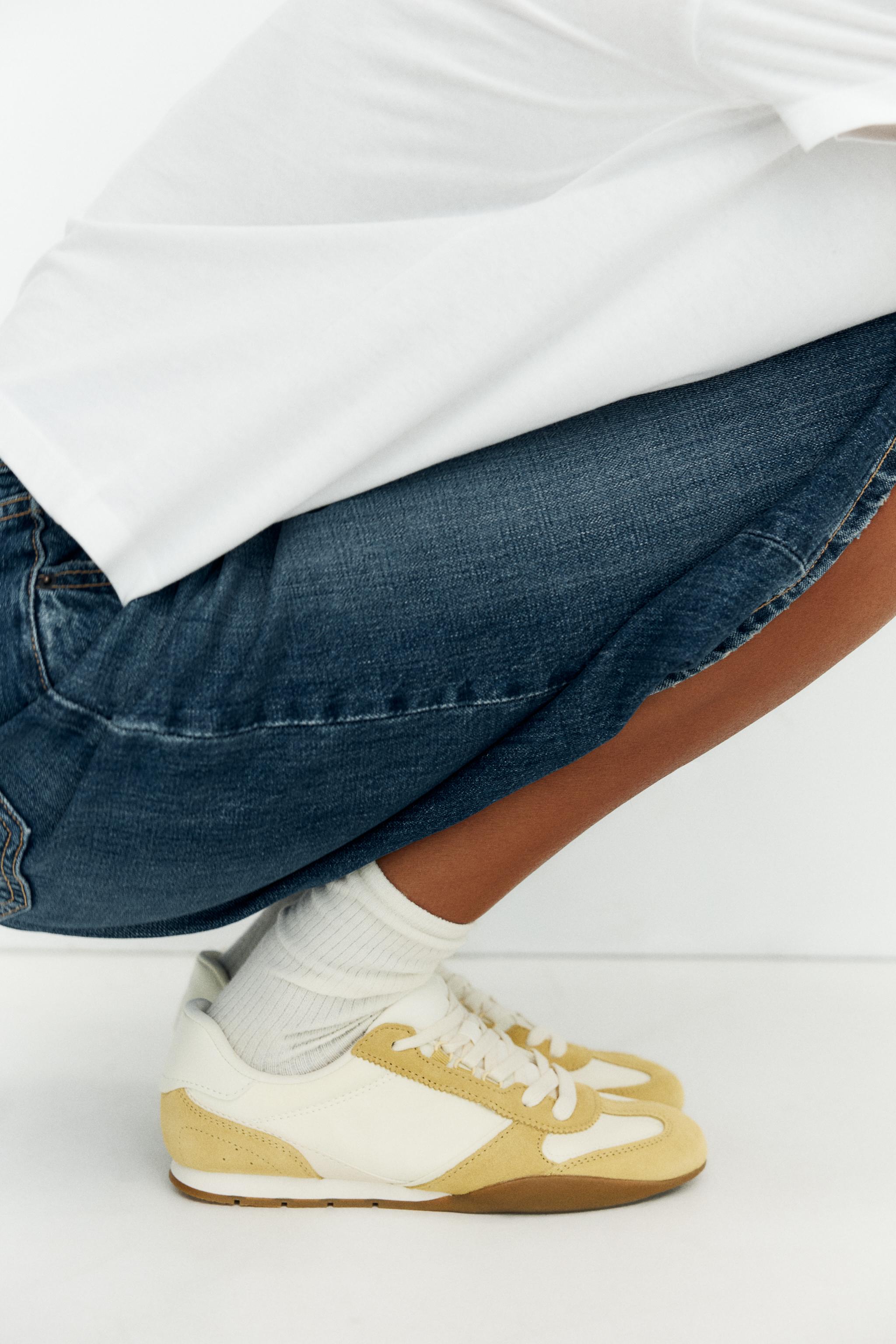 コンビランニングシューズ - マスタード | ZARA Japan / 日本