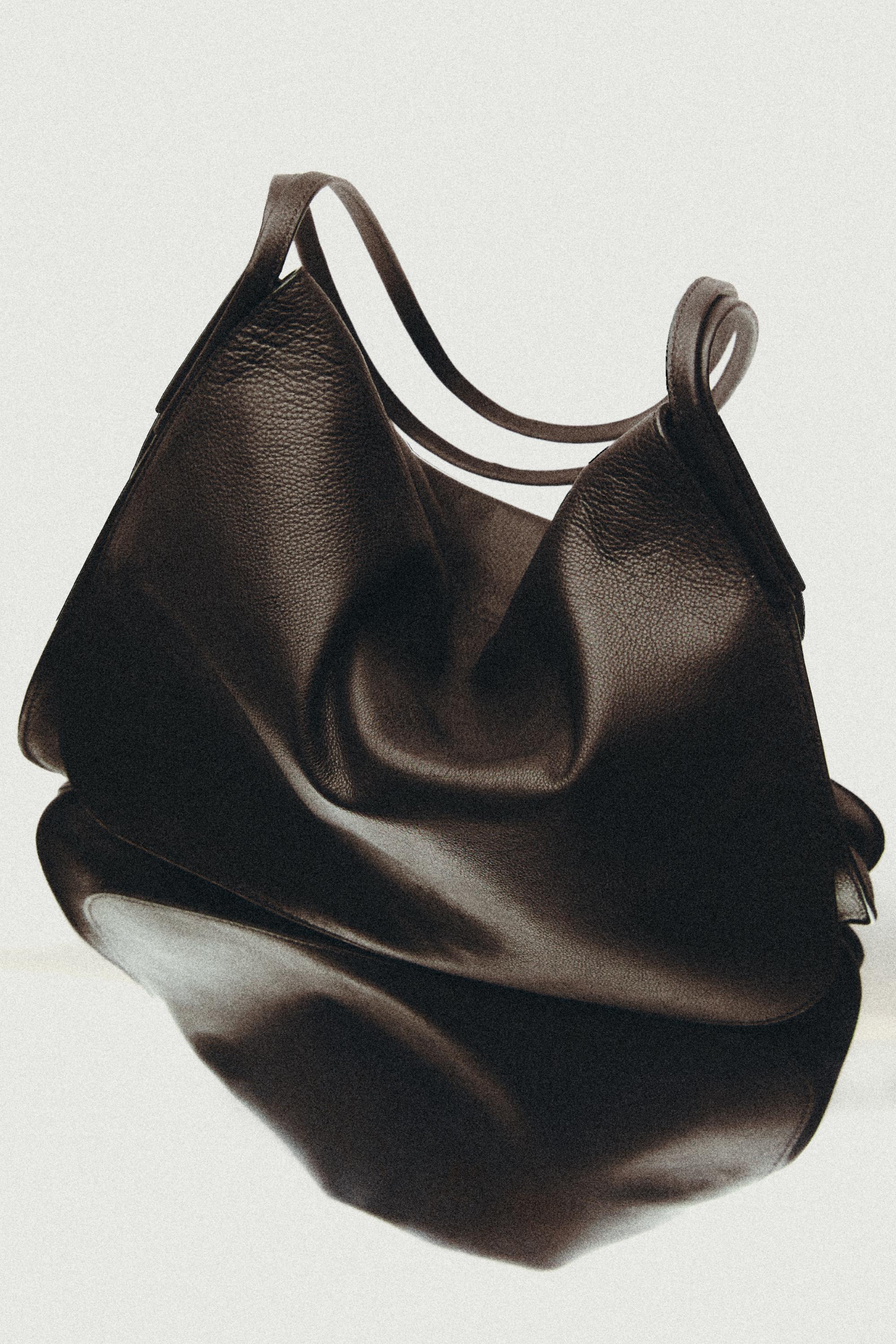 Grand sac à rabat en cuir nappa - LIMITED EDITION