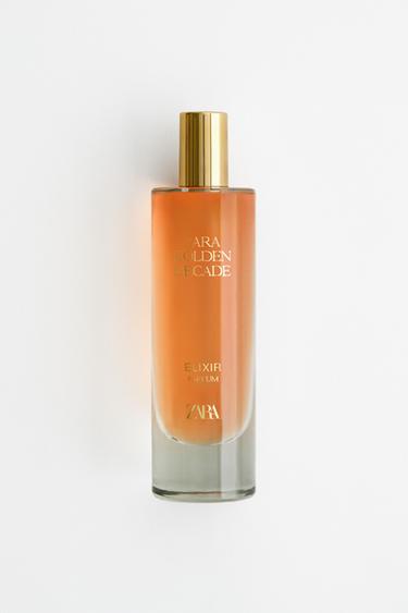 GOLDEN DECADE ELIXIR PARFUM سعة 80 مل (2,7 أونصة سائلة) - tinted leather الخاص بـ Zara