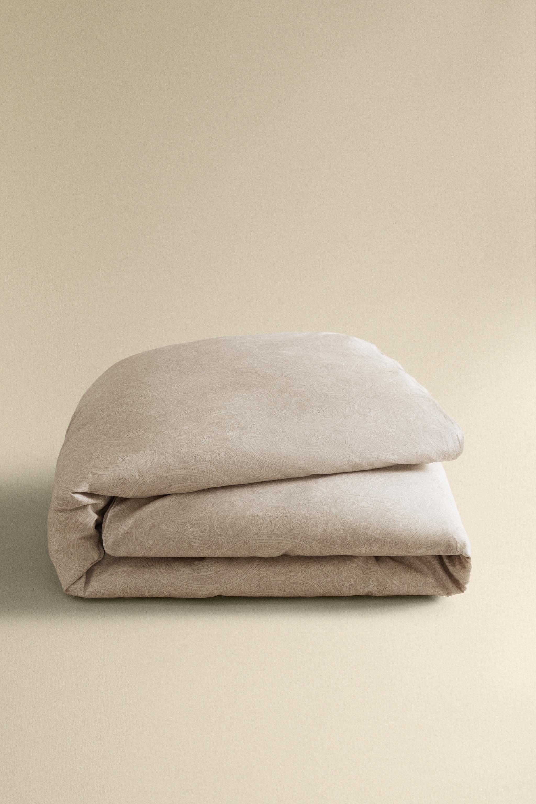 PAISLEY SATEEN DUVET COVER