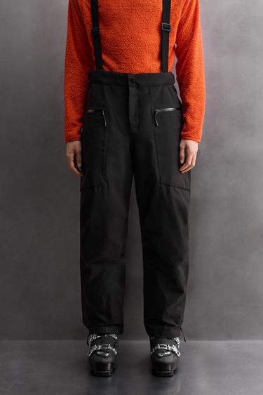 Zara WATERPROOF RECCO® SHELL SKI PANTS - Black