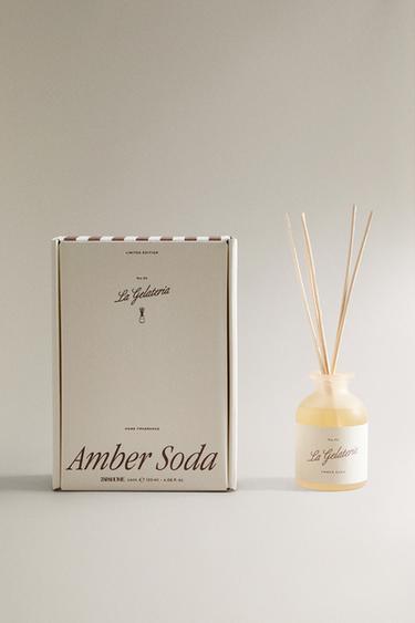 (120 ML) AMBER SODA REED DIFFUSERS - Light brown by Zara - Image 0
