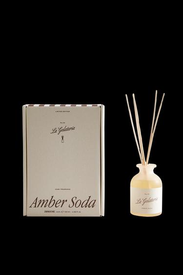 (120 ML) DUFTSTÄBCHEN AMBER SODA - Hellbraun von Zara - Bild 0