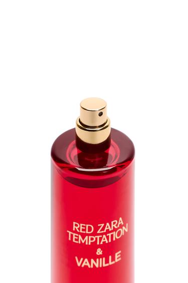 RED ZARA TEMPTATION & VANILLE EXTRAIT DE PARFUM 50ML / 1.7 oz - TINTED LEATHER by Zara