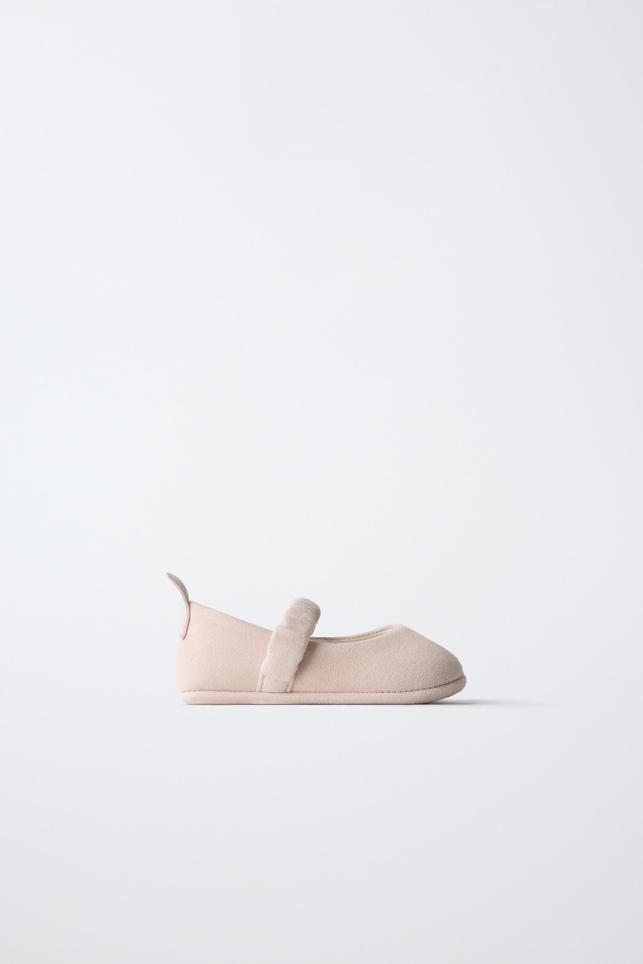 レザーバレエシューズ - ピンク | ZARA Japan / 日本