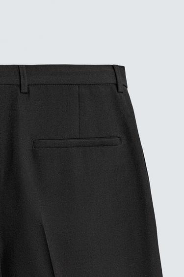 100% WOOL SUIT TROUSERS - Black by Zara - Image 9