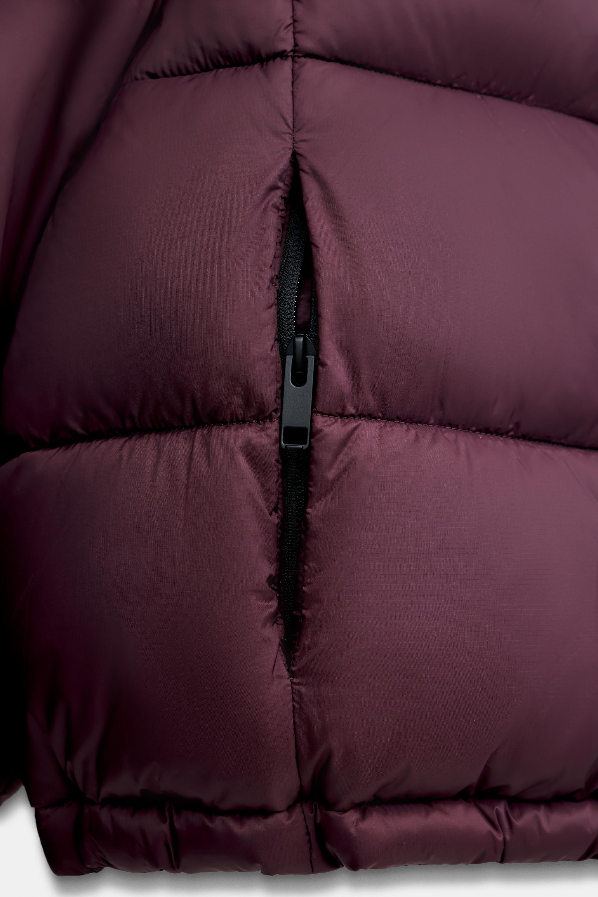 ANORAK MATELASSÉ DÉPERLANT ET COUPE-VENT