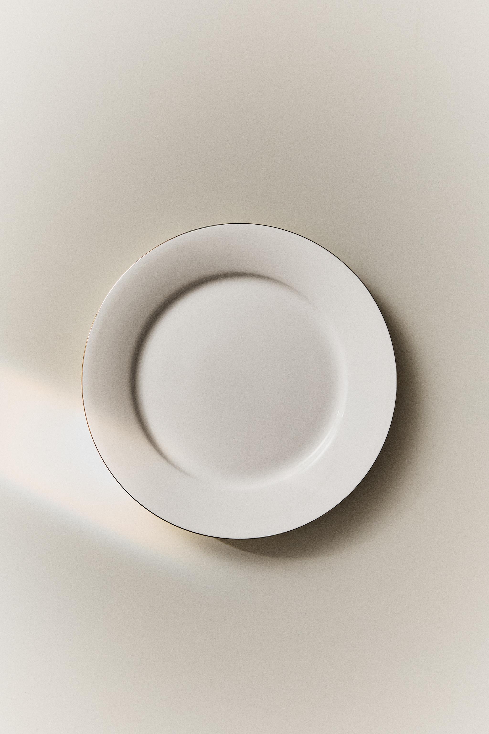 ASSIETTE À PAIN PORCELAINE BONE CHINA BORD