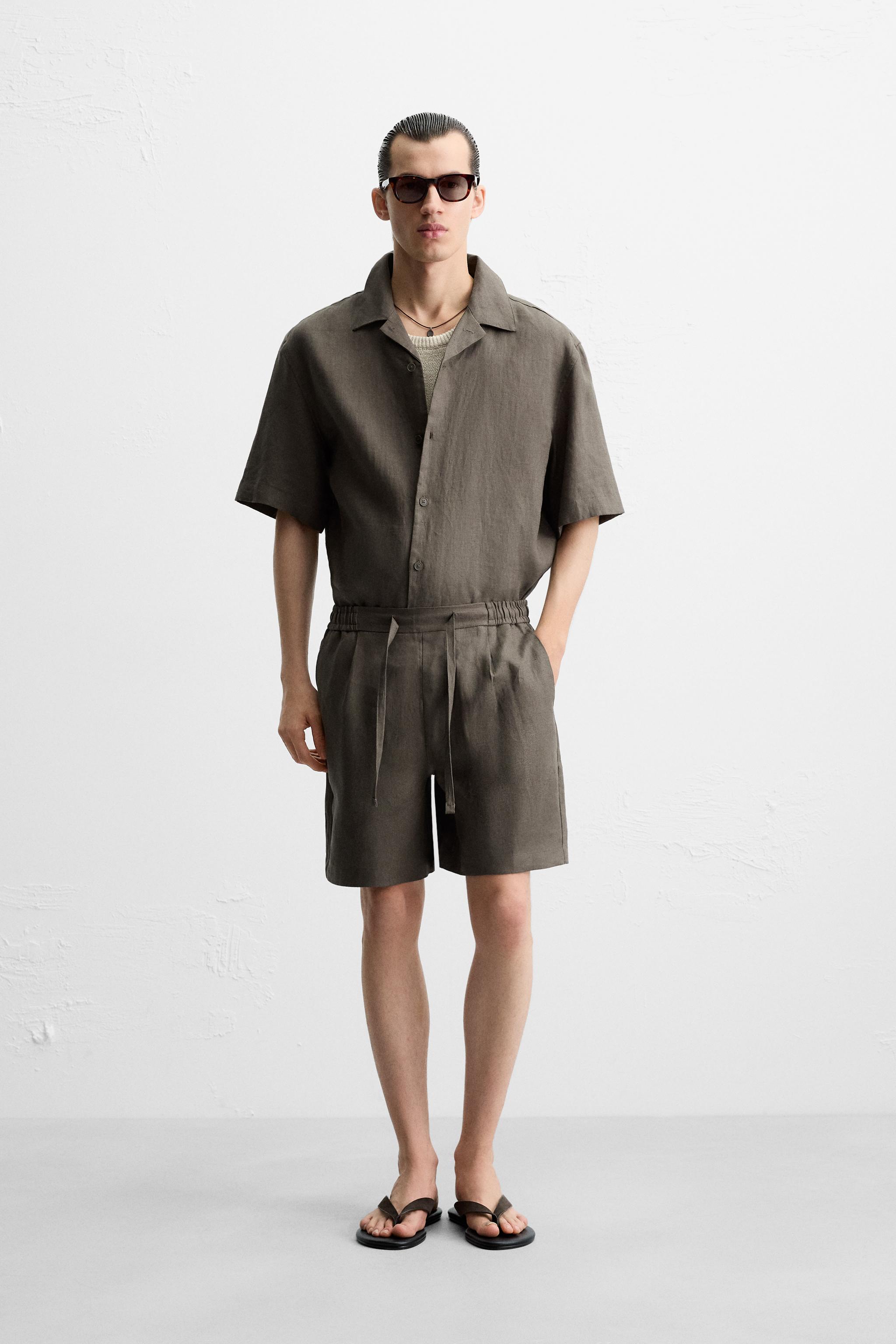 Loungedress Linen100% オールインワン ◯新品タグ付き◯ RELAXED FIT 100% LINEN SET | ZARA United States