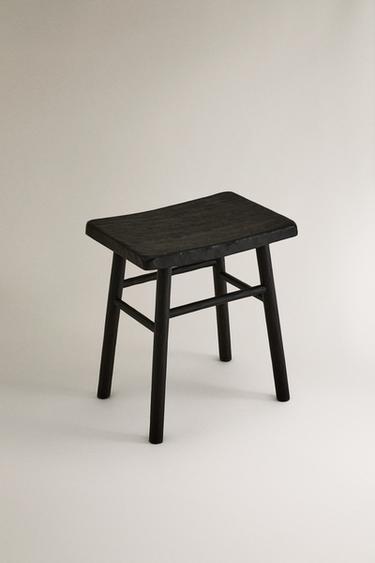TABOURET MARTELÉ - Marron foncé de Zara - Image 1