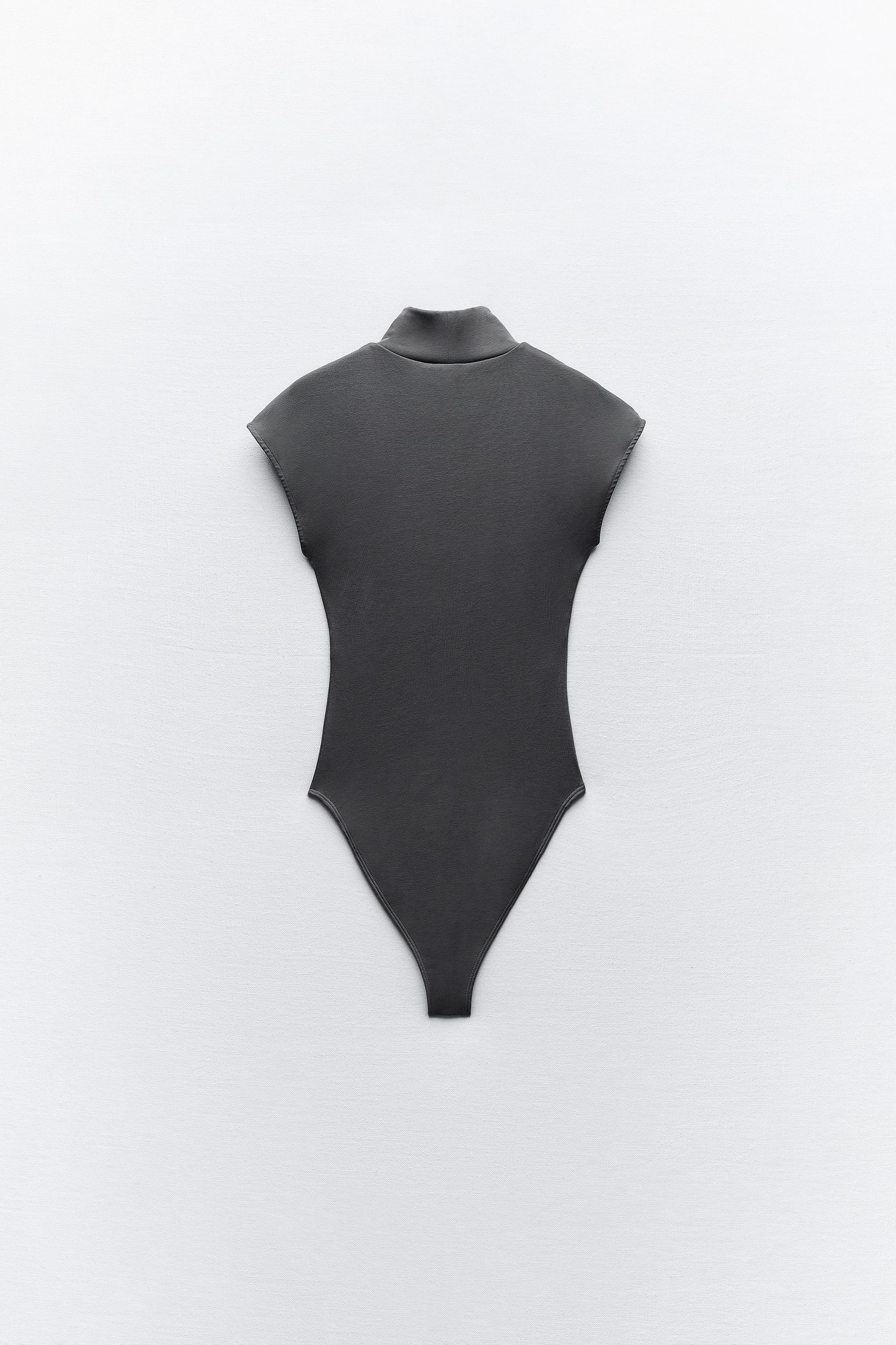 Black cheap bodysuit zara