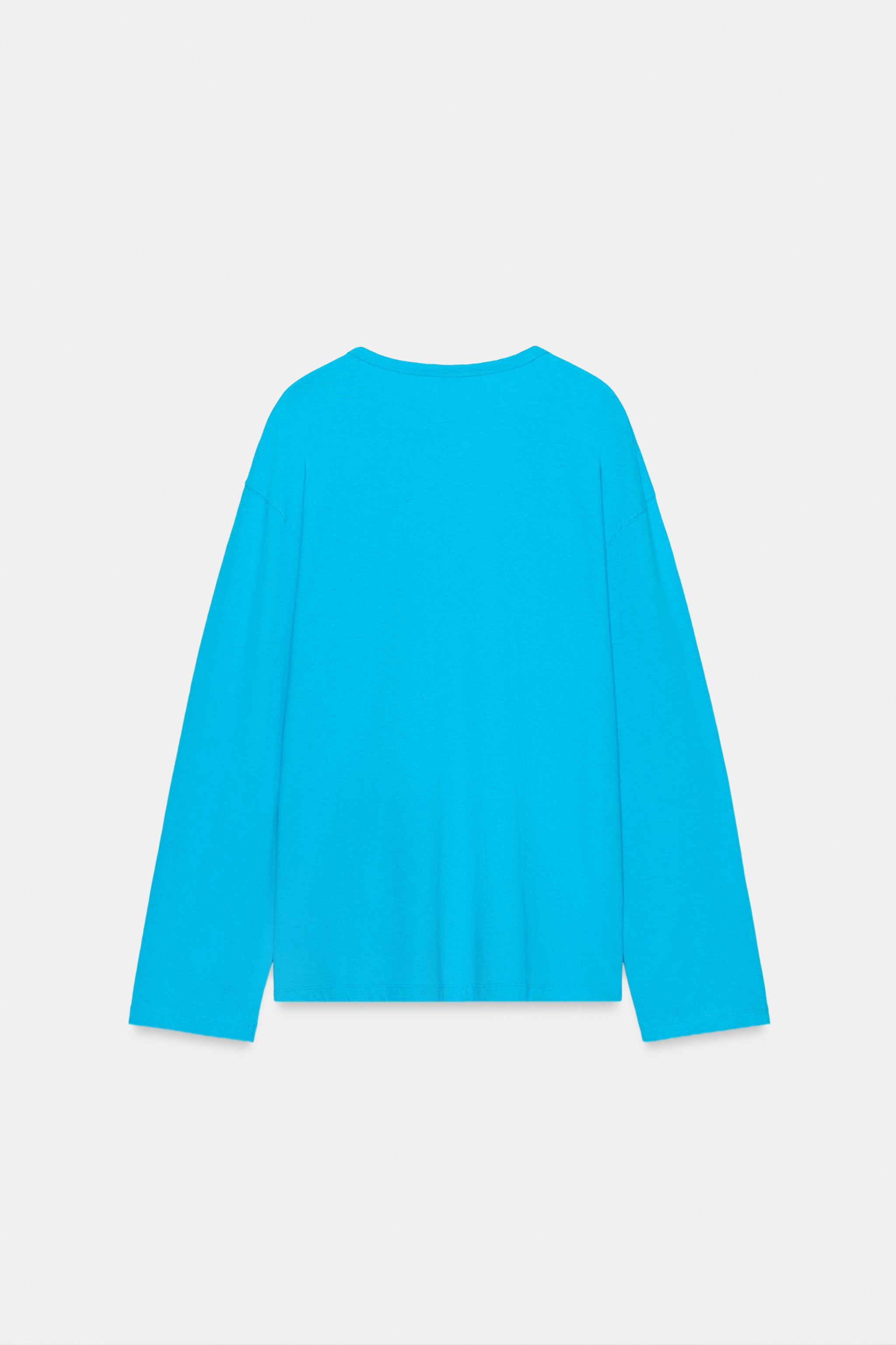 COTTON AND LINEN T-SHIRT