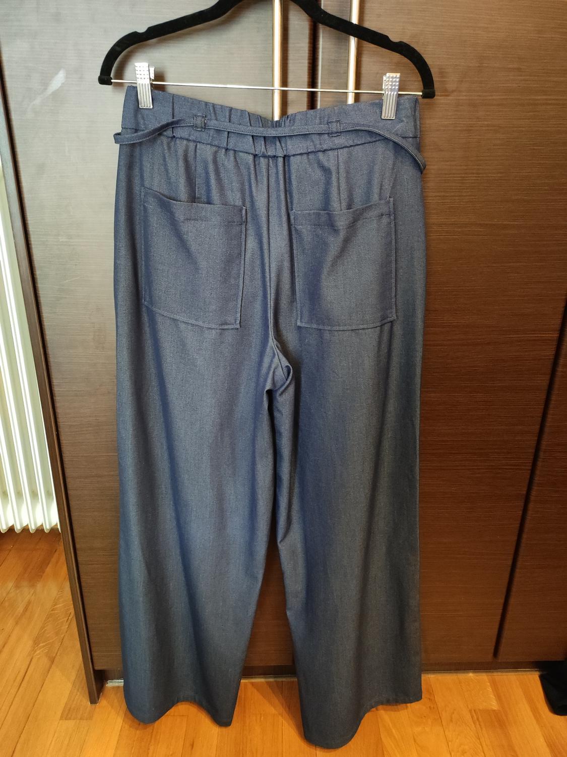 WIDE-LEG TROUSERS WITH ELASTIC WAISTBAND - Image 6