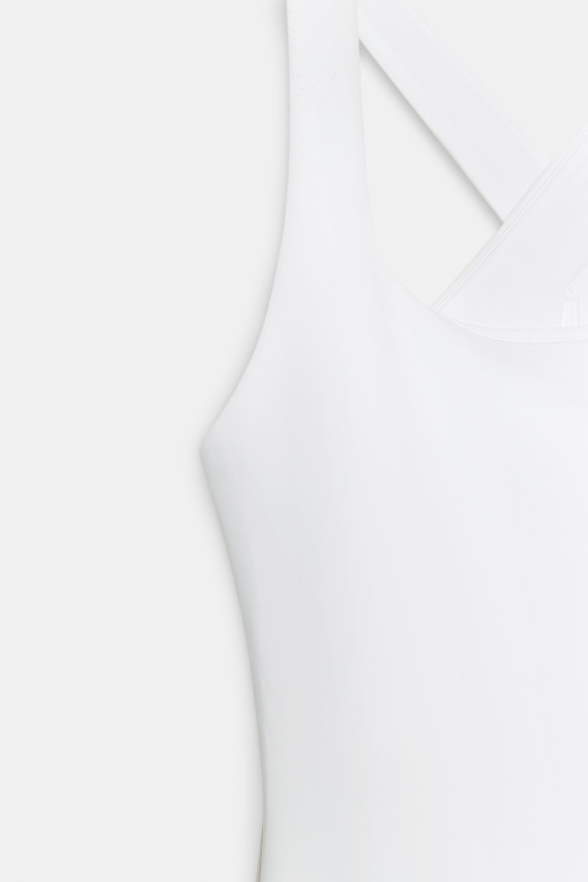 LONG POLYAMIDE BLEND DRESS