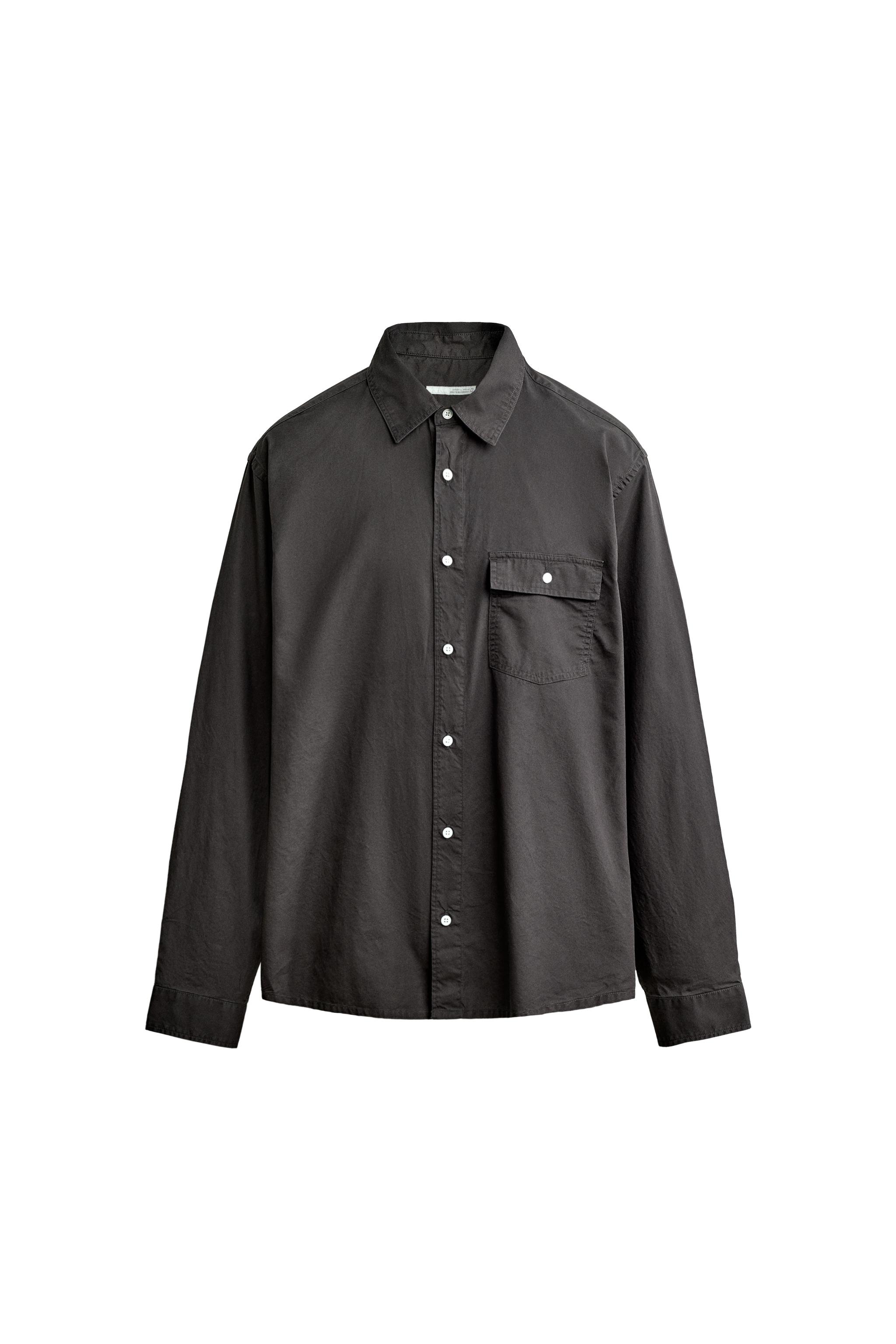 CAMISA RELAXED FIT BOLSILLO