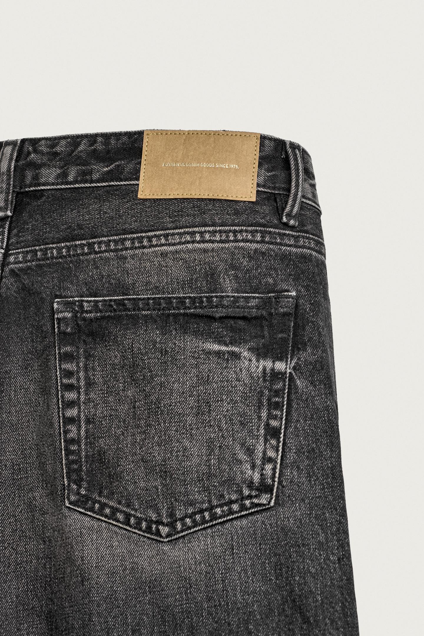 Мужские джинсы Zara Regular Fit, цвет: Угольный — фото 10