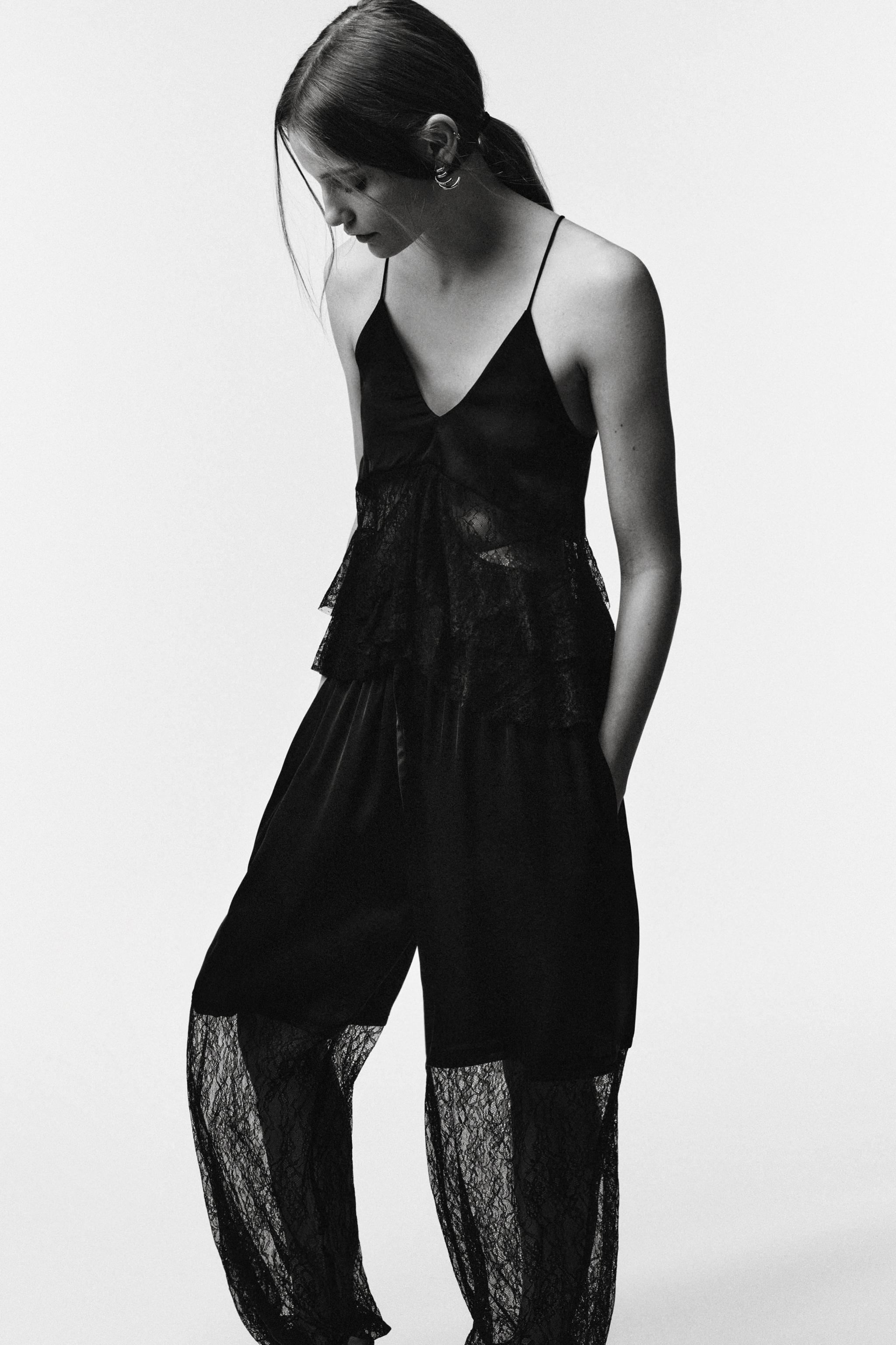 LIMITED EDITION COMBINATION LACE TOP