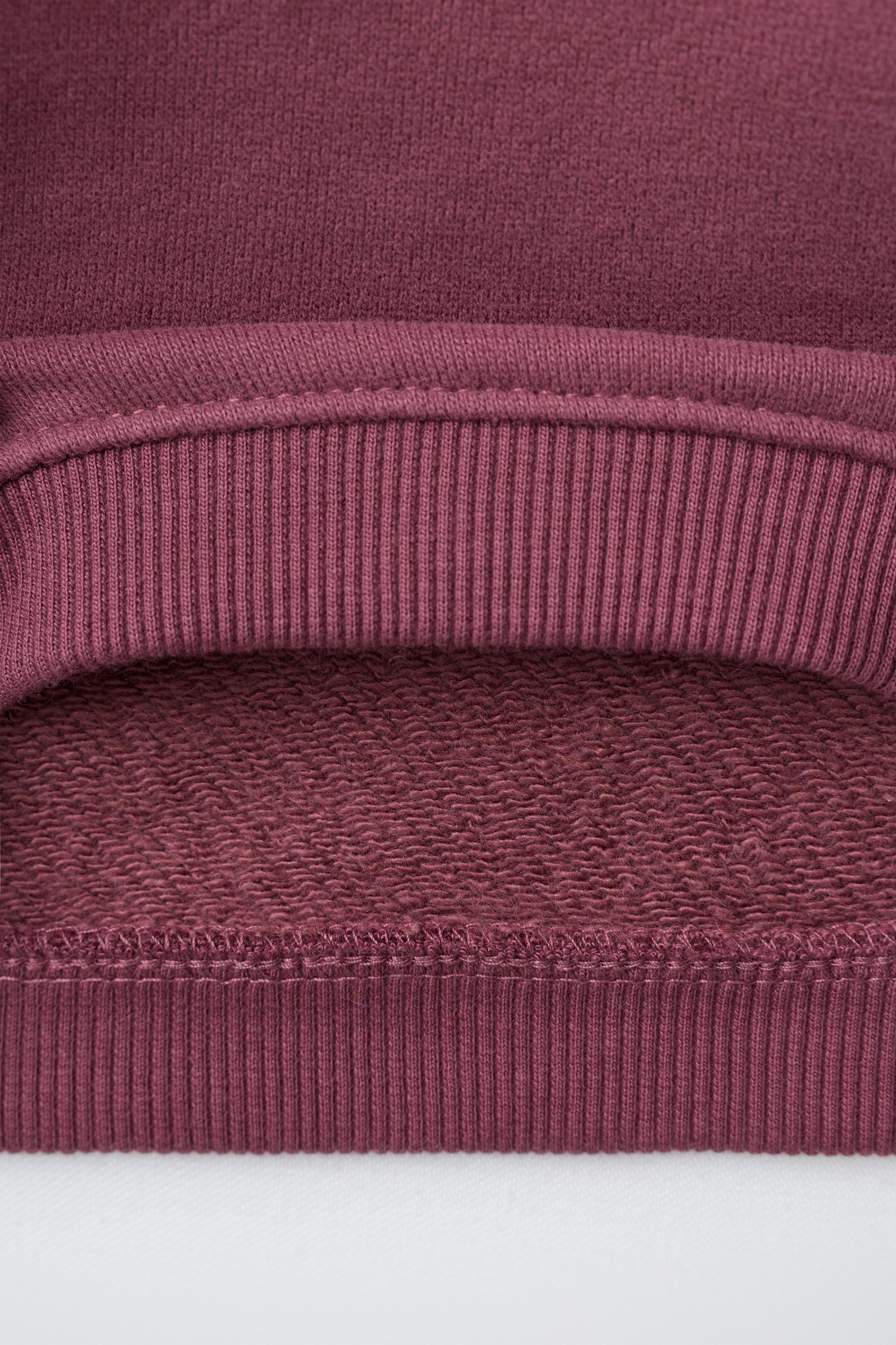 Детские свитеры Zara LABEL SWEATSHIRT AND PLAIN LEGGING SET — фото 4