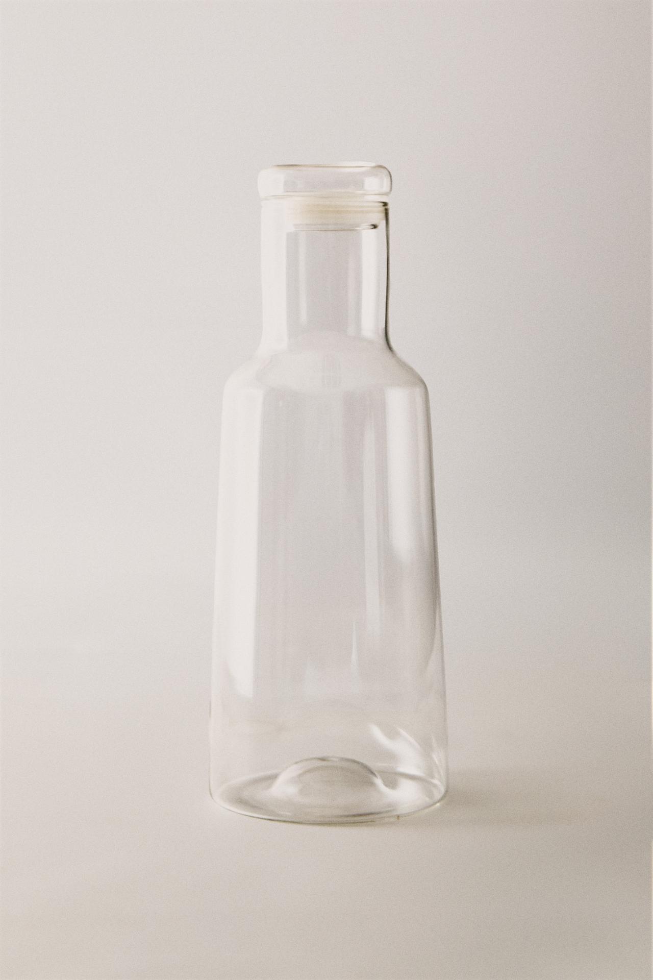 BOROSILICATE GLASS BOTTLE — Transparent
