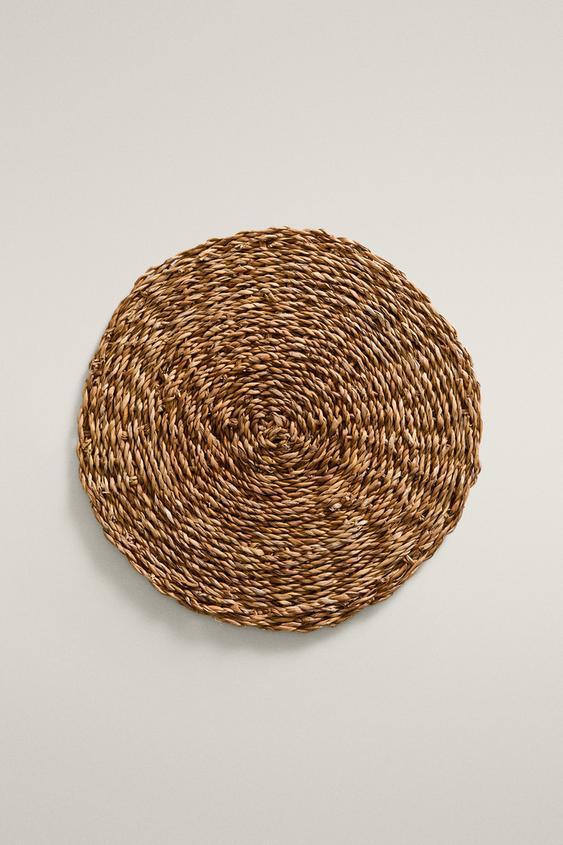 WOVEN FIBRE PLACEMAT - Light beige by Zara - Image 0