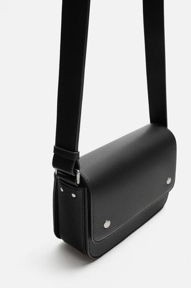SAC BANDOULIÈRE TEXTURÉ - Noir de Zara - Image 2