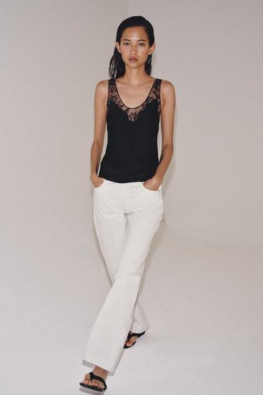 CAMISOLE TOP - Black by Zara