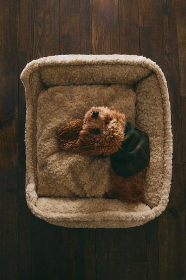 FAUX SHEARLING PET BED – Bézs a ZARA-tól