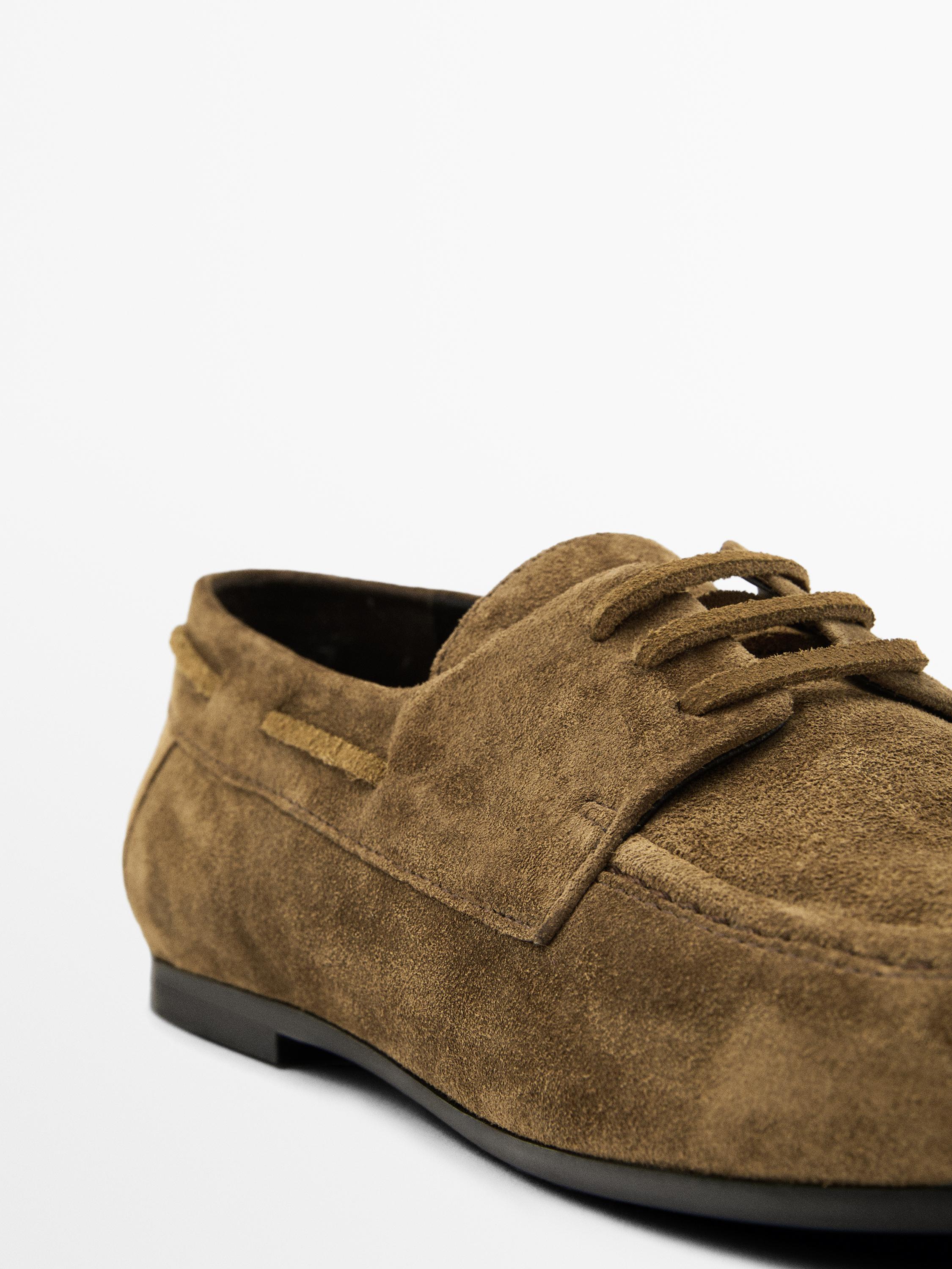 Mocassins bateau en cuir