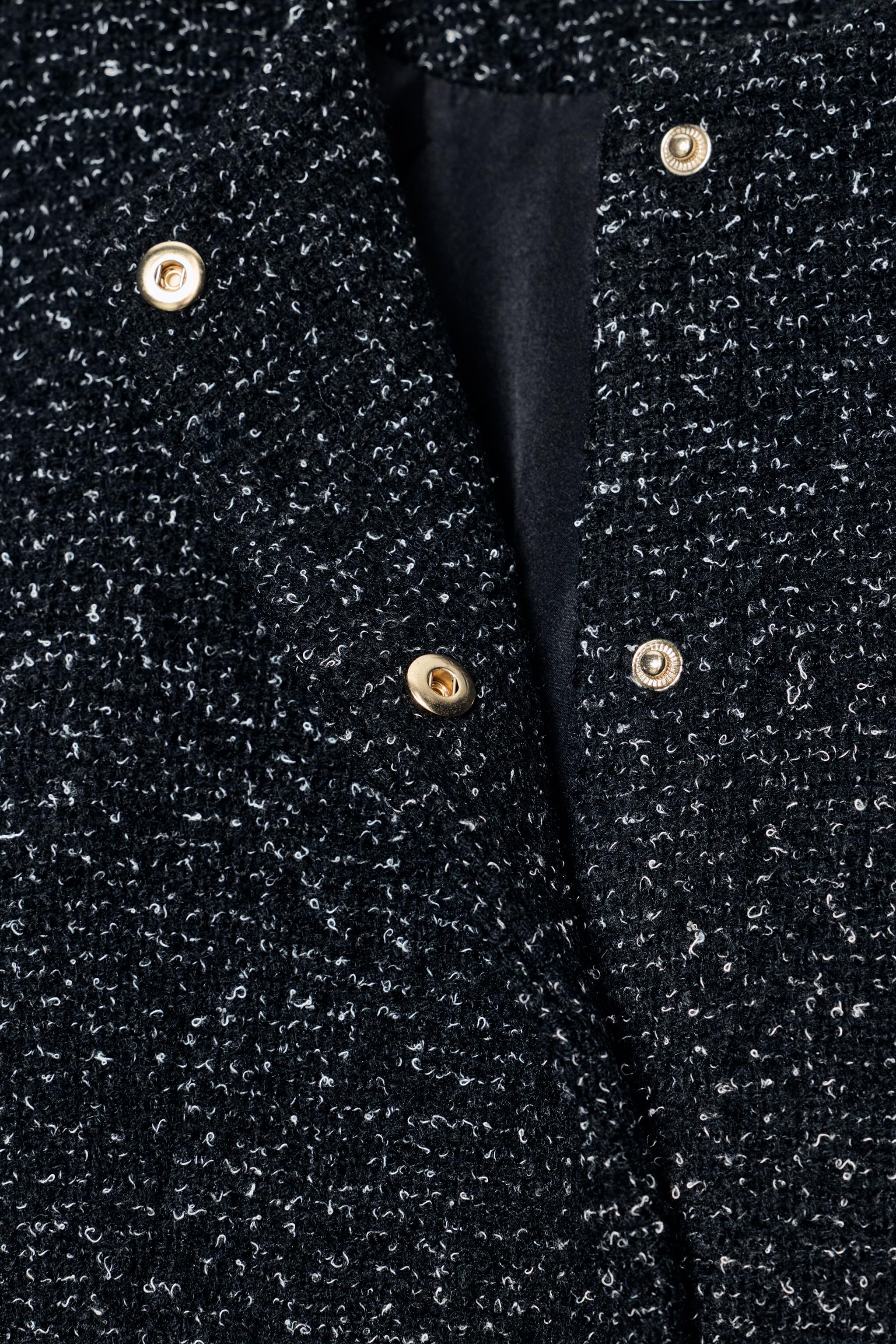 TEXTURED BELTED BLAZER