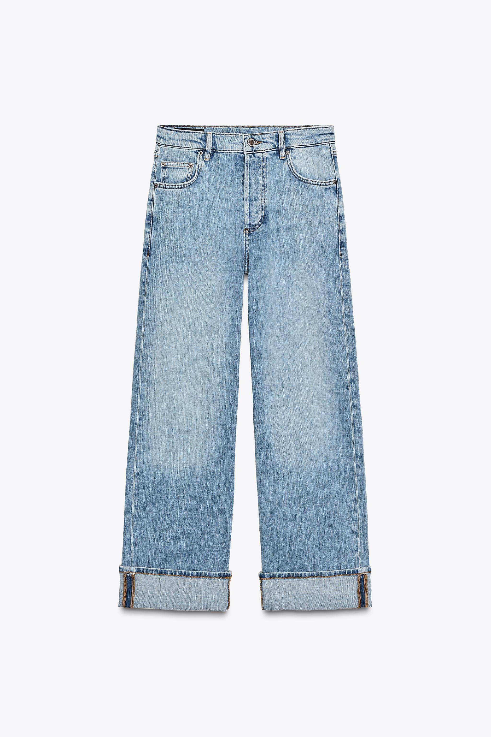 ZW COLLECTION LOW-RISE BAGGY JEANS