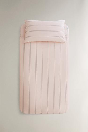COPRIPIUMINO BAMBINI A RIGHE - Rosa di Zara