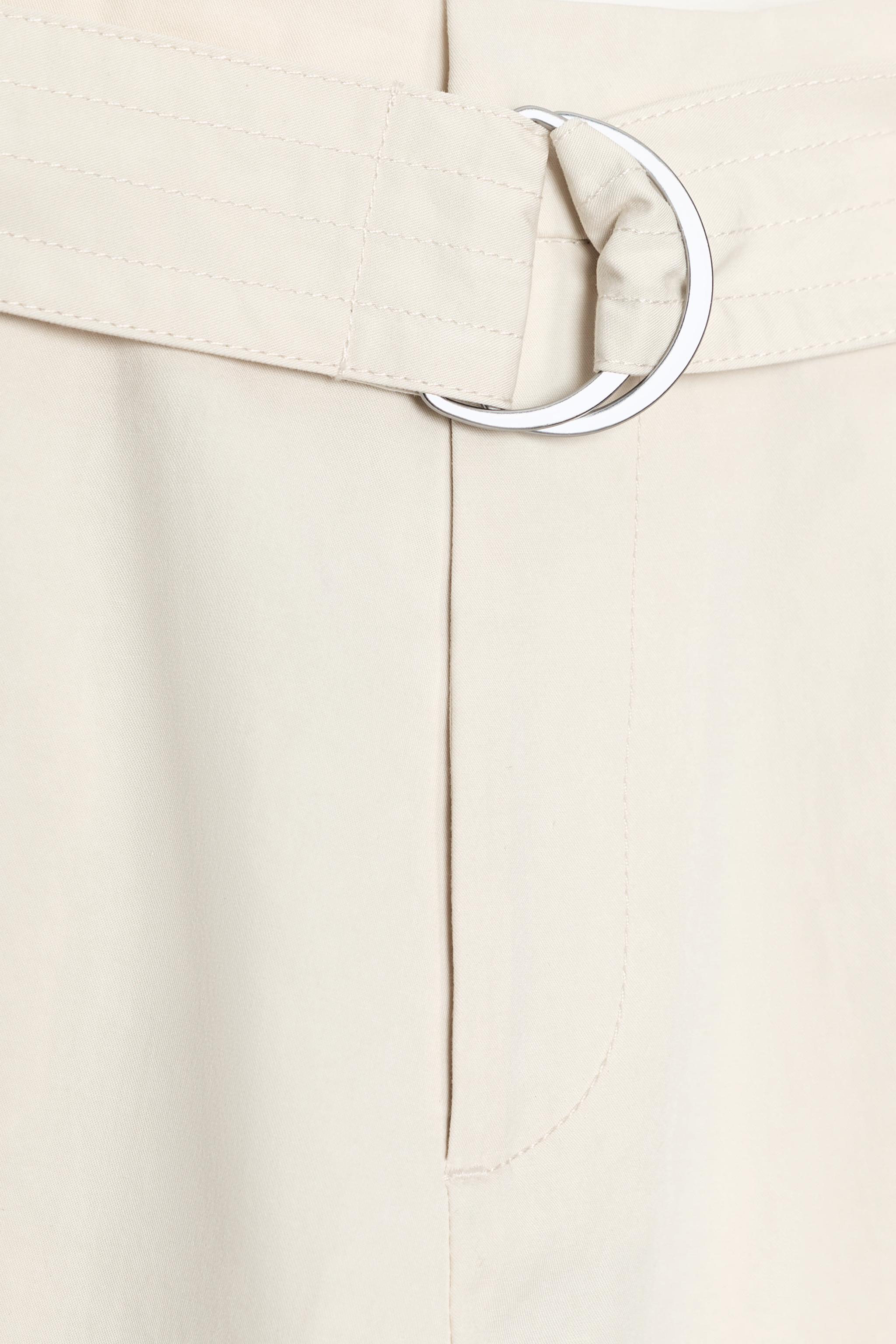 BELTED BAGGY PANTS
