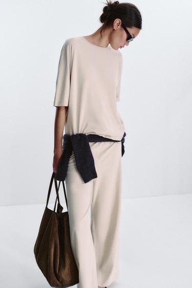 CAMISETA RÚSTICA OVERSIZE - Arena de Zara