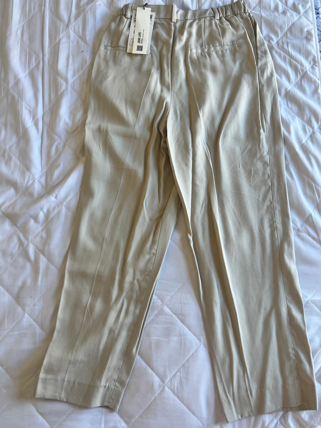 TEXTURED CROPPED TROUSERS - Image 2