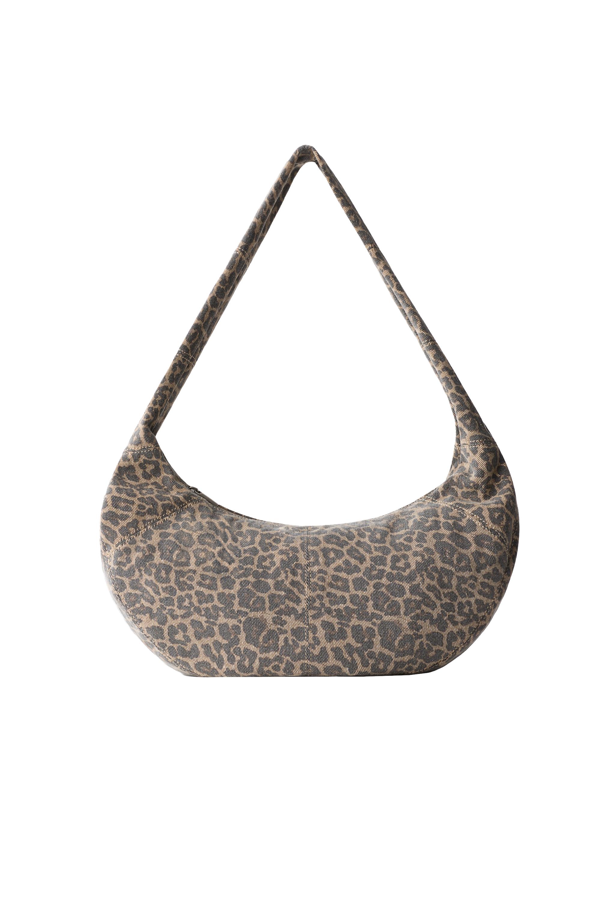 ANIMAL PRINT SHOULDER BAG - Black | ZARA South Africa