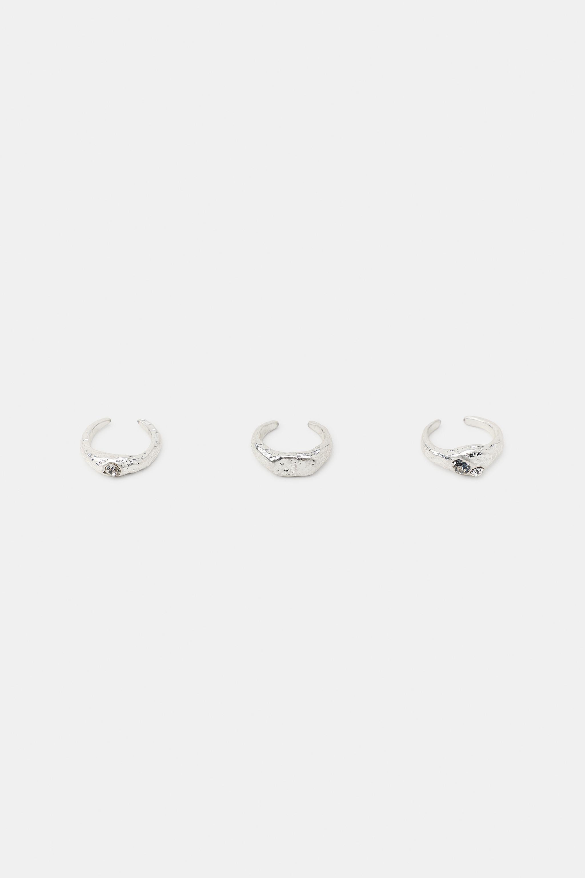 PACK OF 3 ORGANIC TOE RINGS