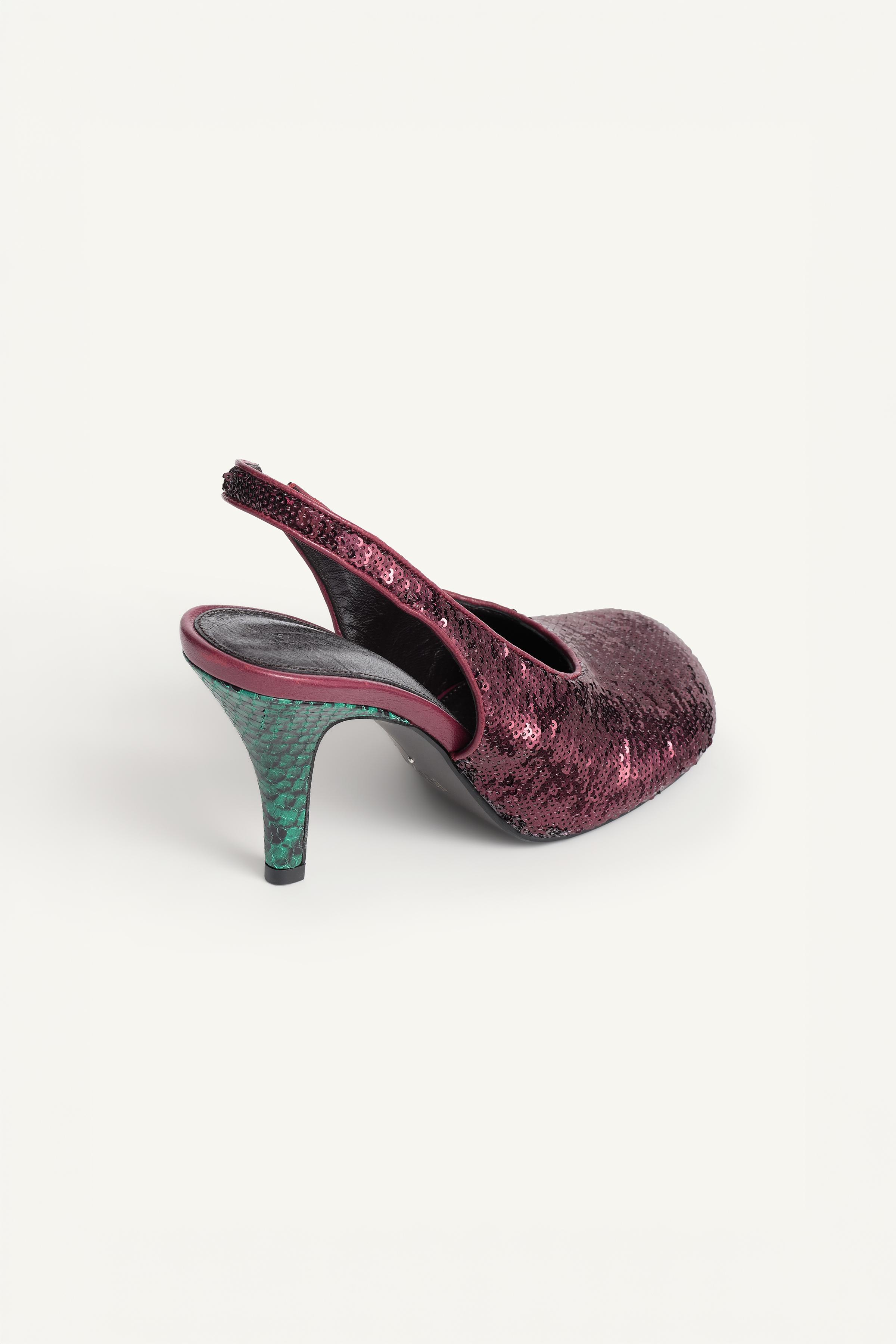 LIMITED EDITION BEADED SLINGBACK SHOES
