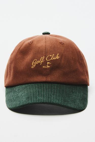 GOLF CAP - Brown / Green by Zara - Image 4