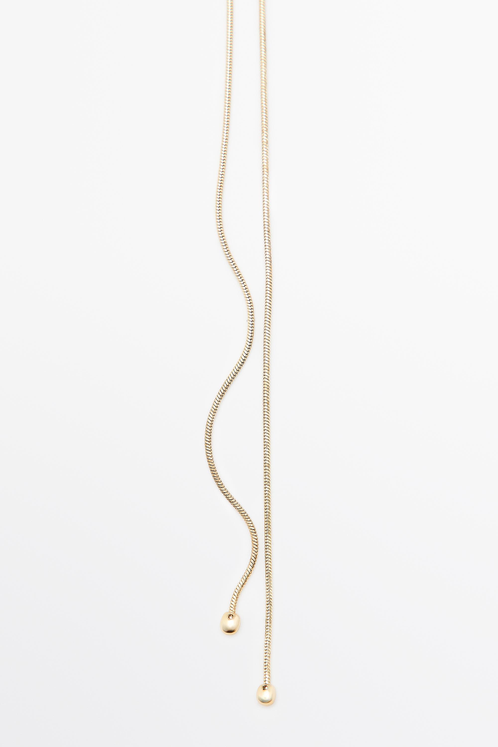 Lariat necklace