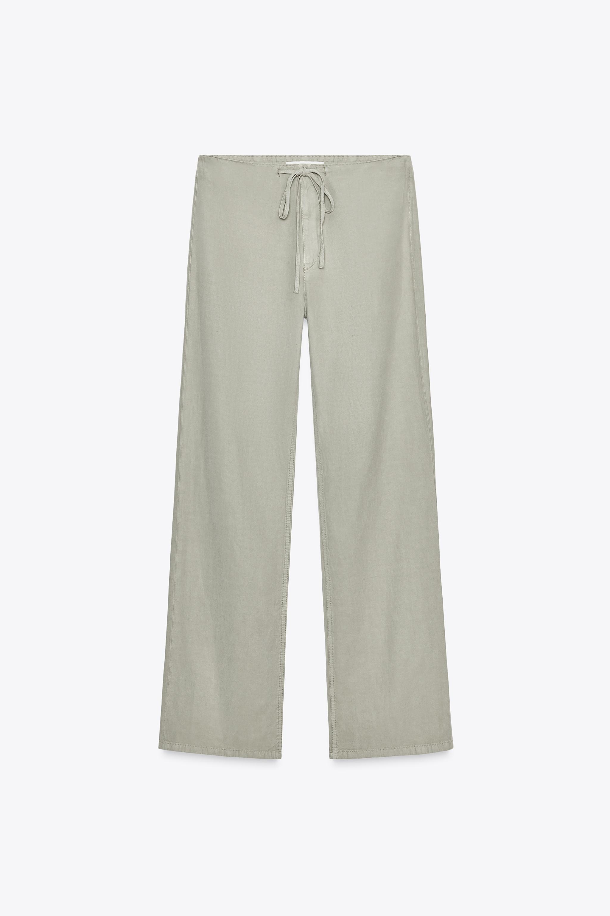 STRAIGHT PAJAMA PANTS