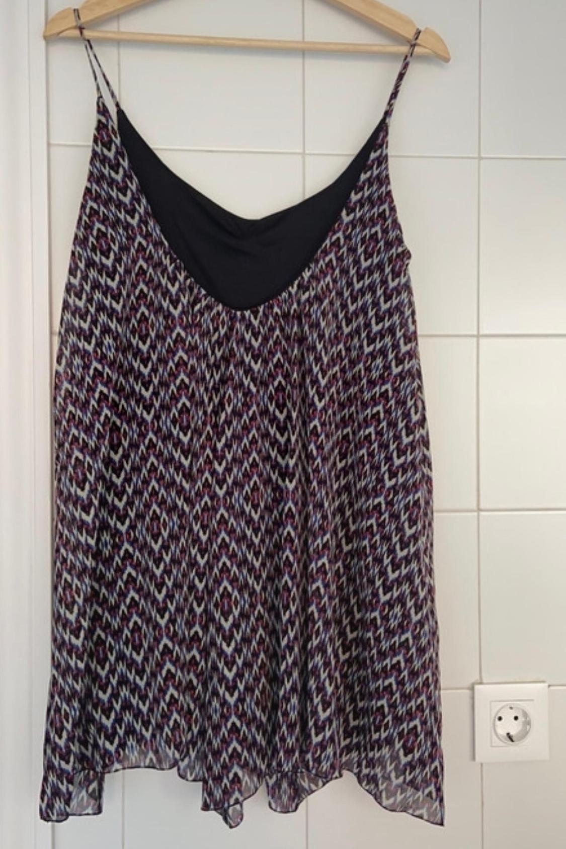 VESTIDO MINI GASA ESTAMPADA - Image 2